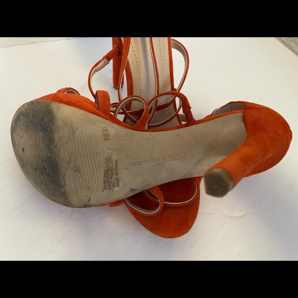 BCBGeneration suede strappy heels - Picture 4 of 7